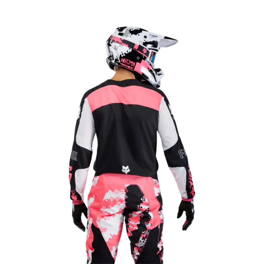 UNIFORME FOX 180 DIGI [BLANCO/ROSA]