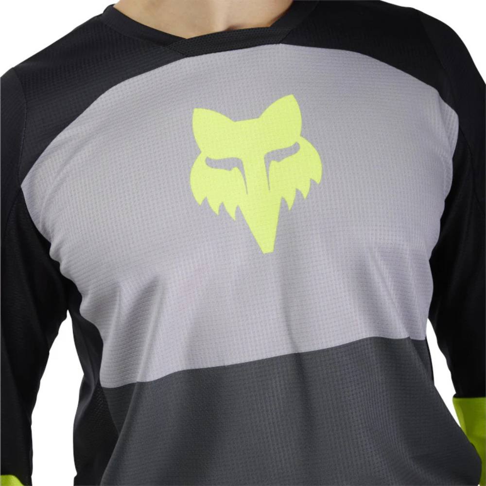UNIFORME FOX 180 FLOW [GRIS/VERDE]