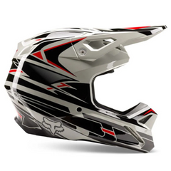 CASCO FOX V1 GOAT STRAFER DOT/ECE [GRIS/NARANJA]