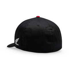 GORRA FOX X HONDA FLEXFIT [NEGRO]