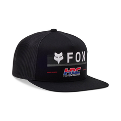 GORRA FOX X HONDA FLEXFIT [NEGRO]