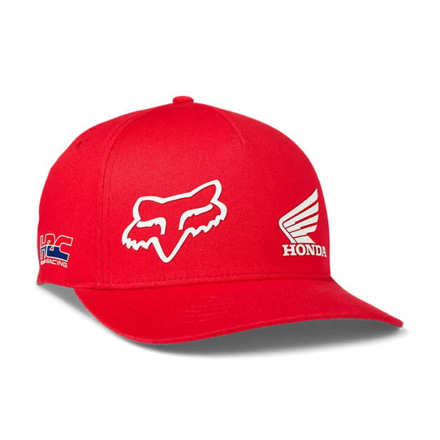 GORRA FOX X HONDA FLEXFIT [ROJO]