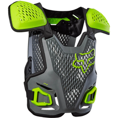 PECHERA FOX R3 [VERDE/GRIS] (PARA NIÑOS)