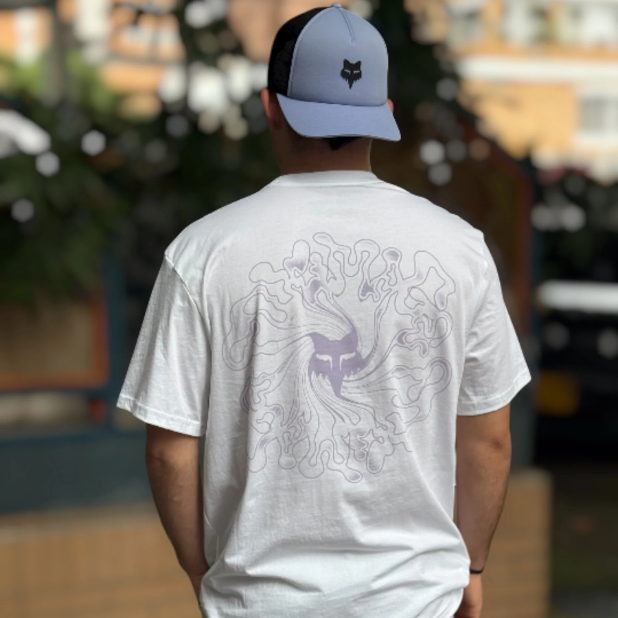 CAMISETA FOX FREQUENCY SS PREMIUM [BLANCO]