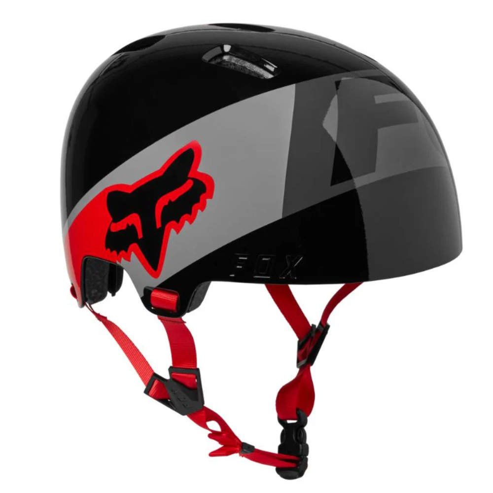 CASCO FOX FLIGHT TOGL CE [NEGRO/ROJO]