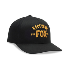 GORRA FOX SLOGAN SNAP BACK [NEGRO]