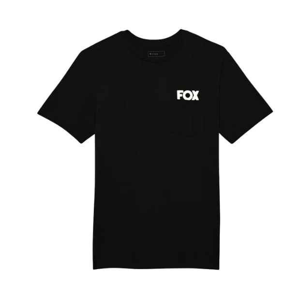 CAMISETA FOX BIG F SS PREMIUM LE [NEGRO]