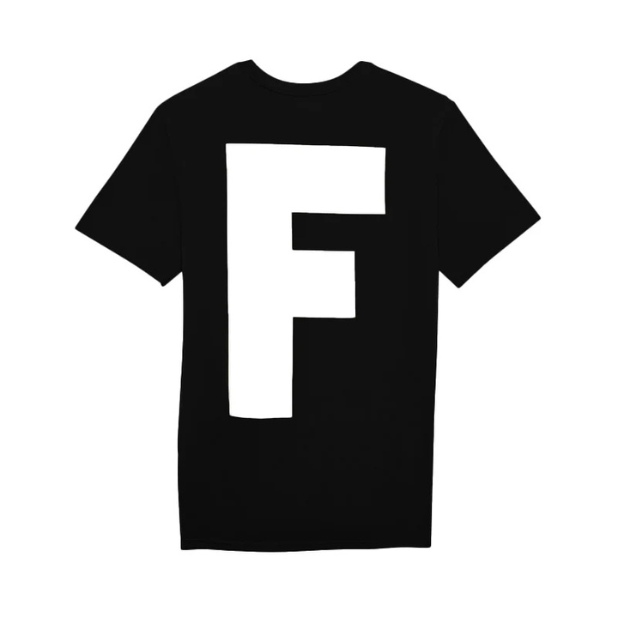 CAMISETA FOX BIG F SS PREMIUM LE [NEGRO]