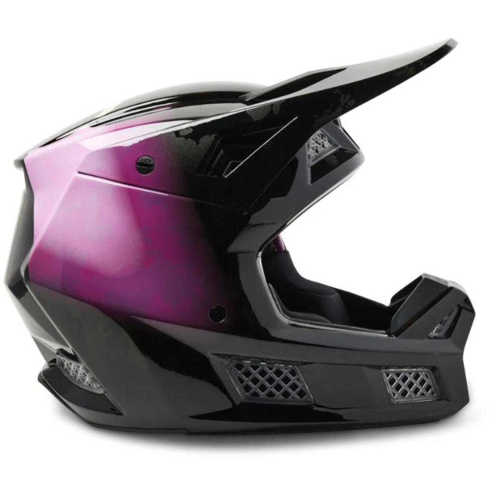 CASCO FOX V3 RS DETONATE ECE [NEGRO/MORADO]