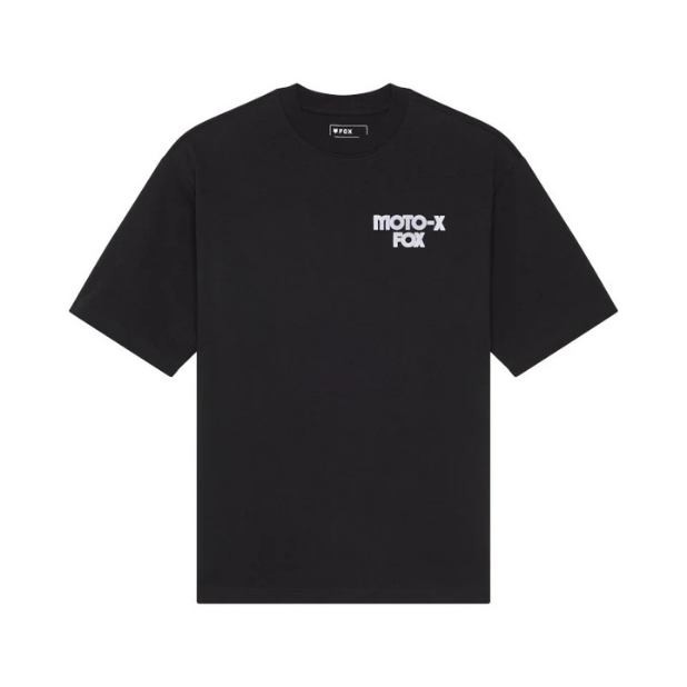 CAMISETA FOX MOTO -X OVERSIZED [NEGRO]