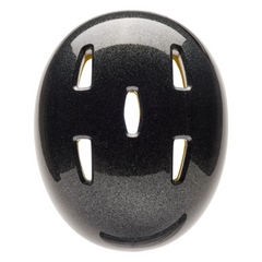 CASCO FOX FLIGHT SILVER METAL CE [NEGRO BRILLANTE]