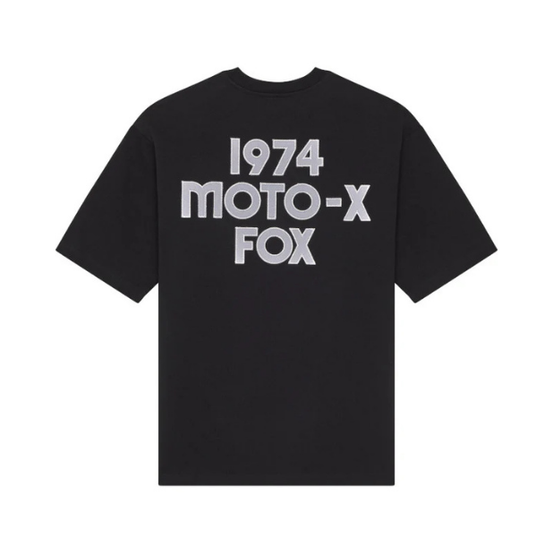 CAMISETA FOX MOTO -X OVERSIZED [NEGRO]