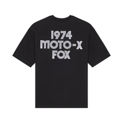 CAMISETA FOX MOTO -X OVERSIZED [NEGRO]