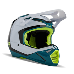 CASCO FOX V1 NITRO [AZUL/VERDE]