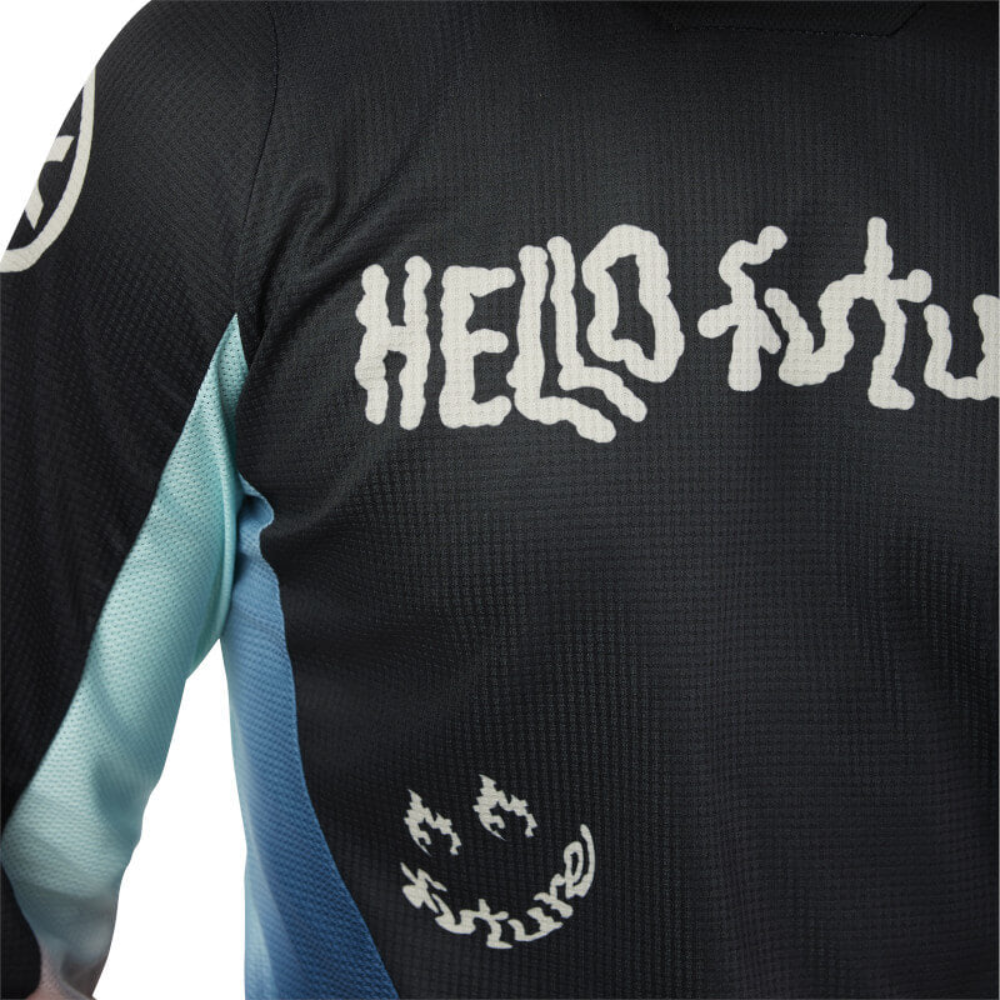 JERSEY FOX 180 HELLO FUTURE [NEGRO]
