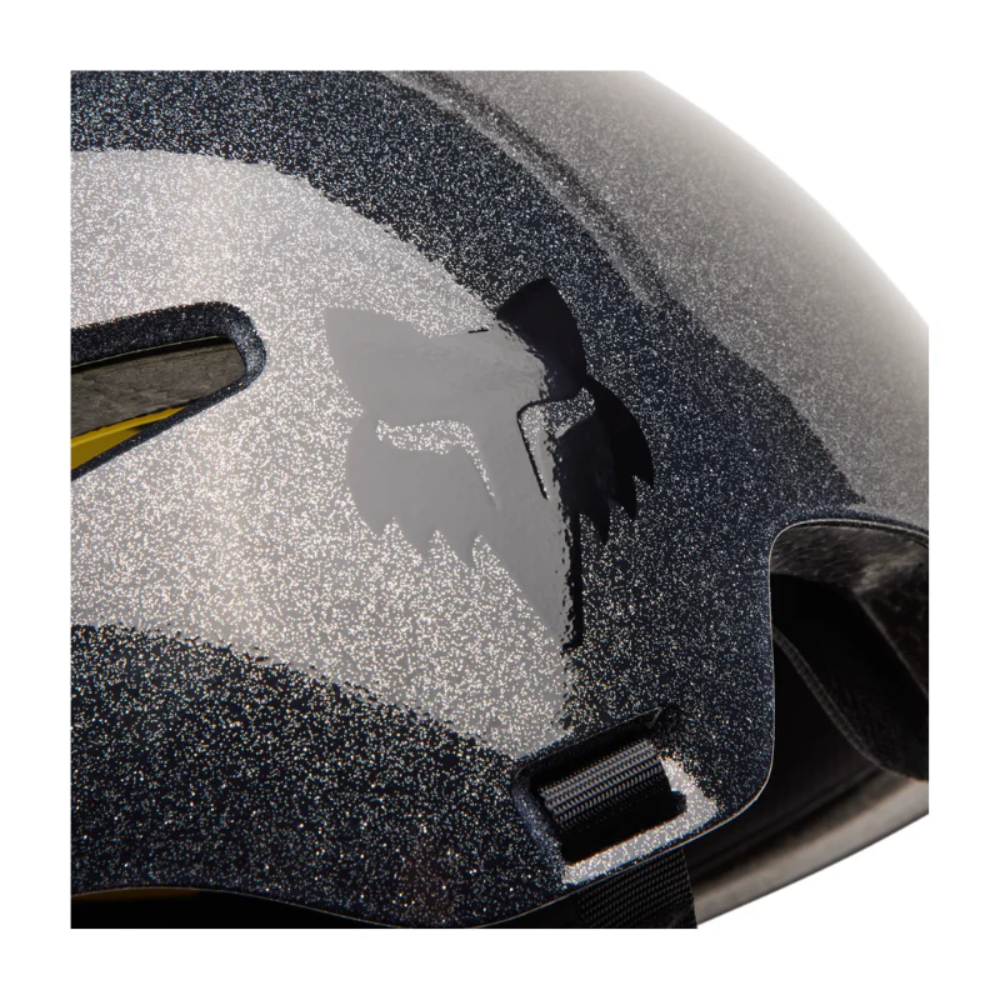 CASCO FOX FLIGHT SILVER METAL CE [NEGRO BRILLANTE]