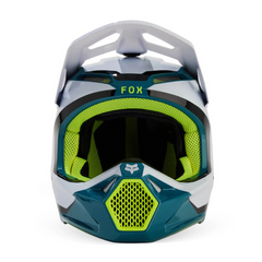 CASCO FOX V1 NITRO [AZUL/VERDE]