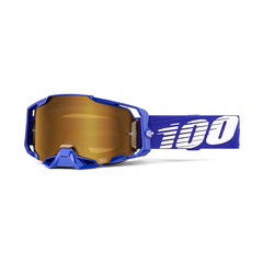 GOGGLE 100% ARMEGA KLEIN LENTE DORADO ESPEJO