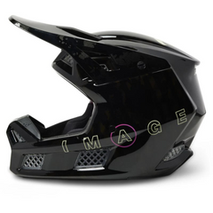 CASCO FOX V3 RS DETONATE ECE [NEGRO/MORADO]