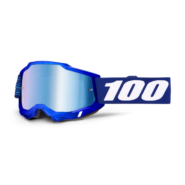 GOGGLE 100% ACCURI 2 2028 LENTE AZUL ESPEJO