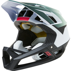 CASCO FOX PROFRAME BLOCKED [AZUL/NEGRO]
