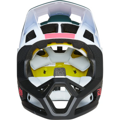 CASCO FOX PROFRAME BLOCKED [AZUL/NEGRO]