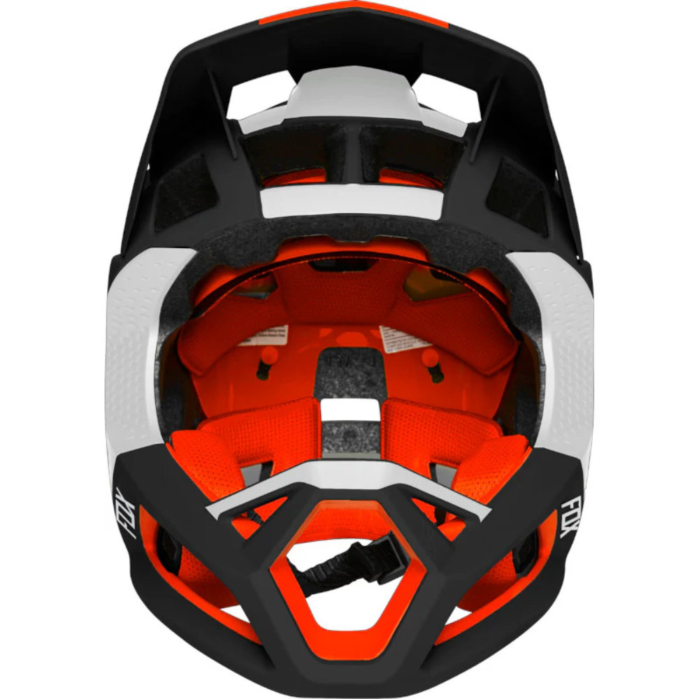 CASCO FOX PROFRAME BLOCKED [NEGRO/NARANJA]