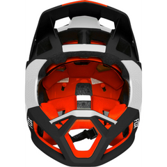 CASCO FOX PROFRAME BLOCKED [NEGRO/NARANJA]