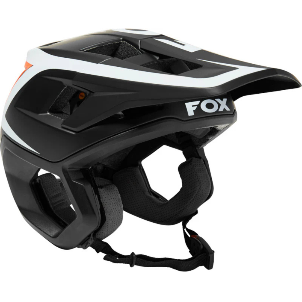 CASCO FOX DROPFRAME PRO DVIDE CE [NARANJA/NEGRO]