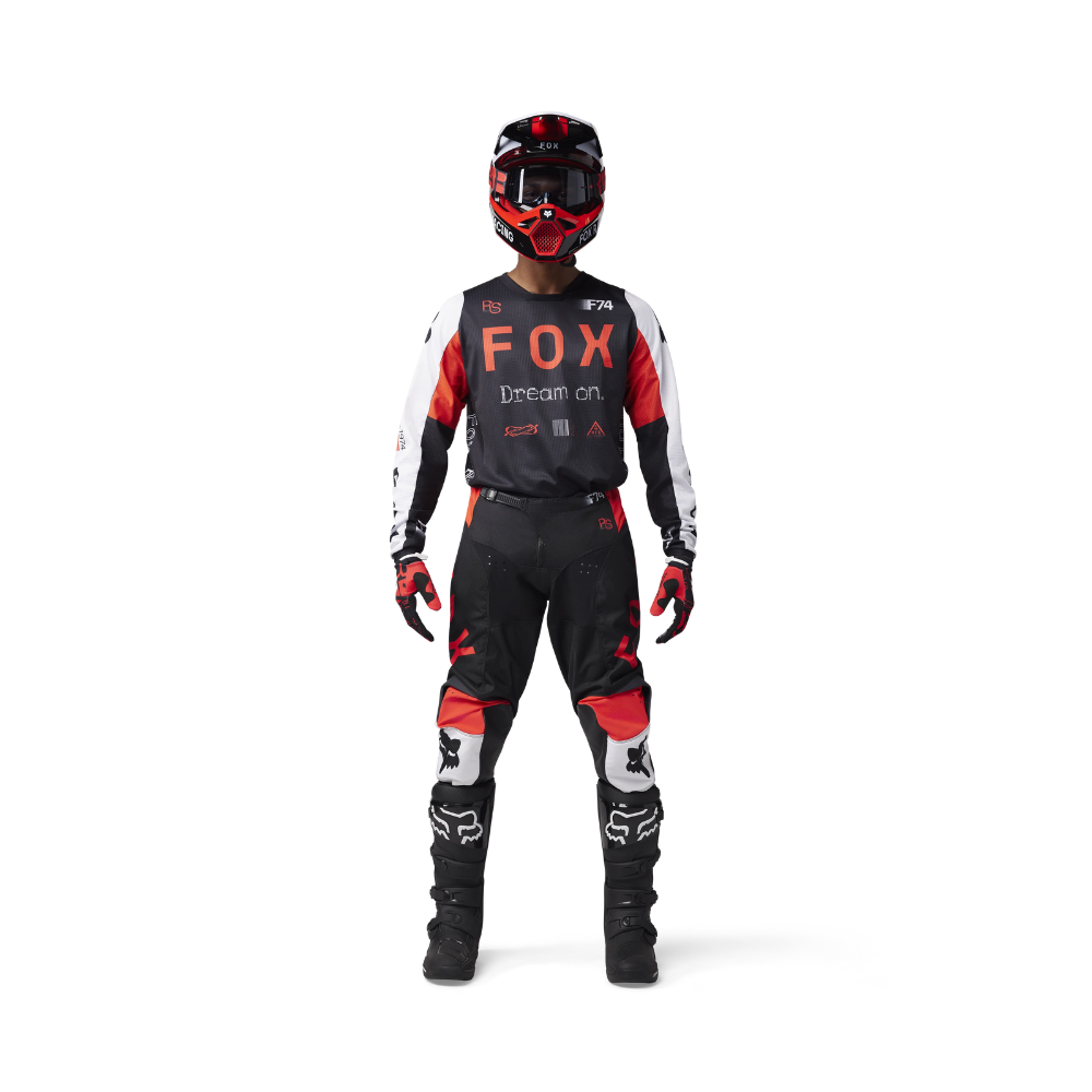 UNIFORME FOX 180 RACE SPEC [ROJO/NEGRO]
