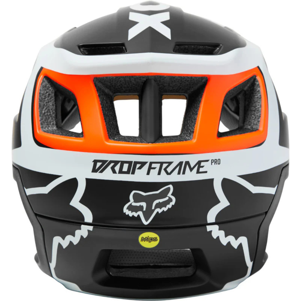CASCO FOX DROPFRAME PRO DVIDE CE [NARANJA/NEGRO]