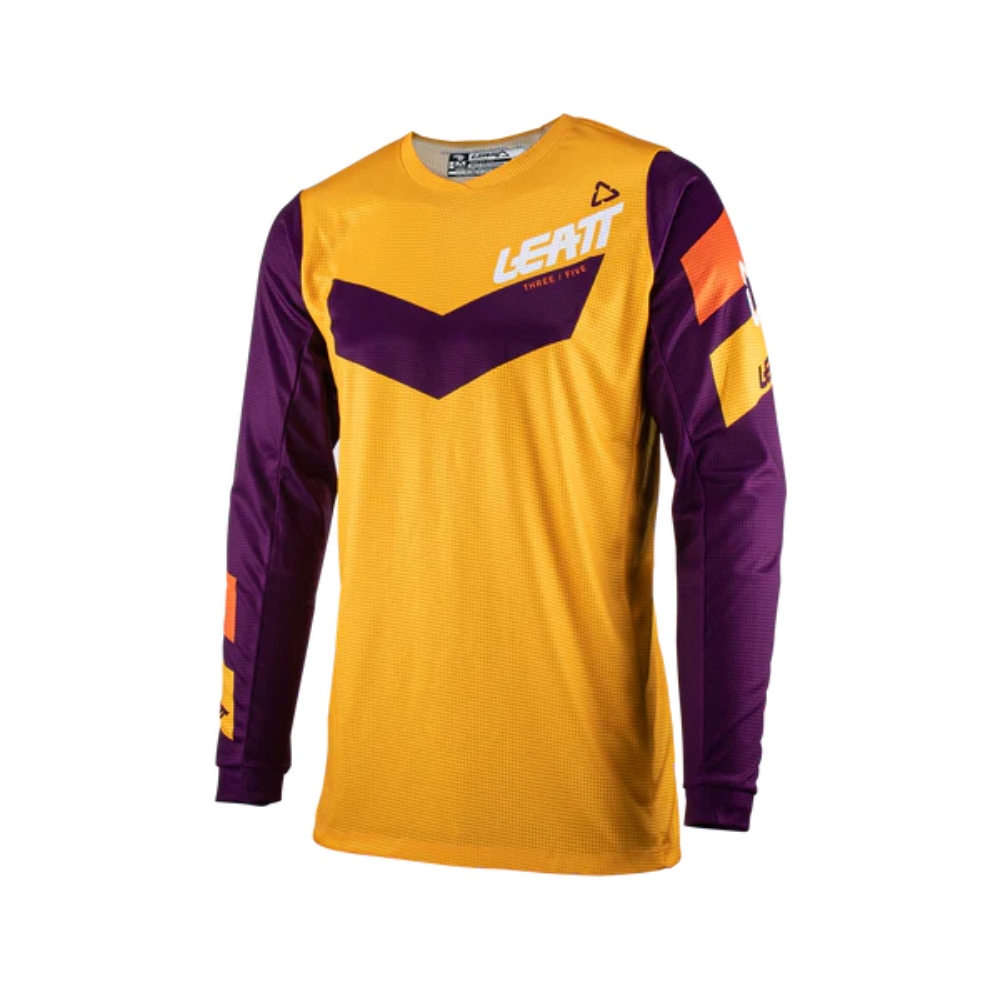 Leatt - Ride Kit Moto 3.5 Junior & Mini (MORADO/AMARILLO)