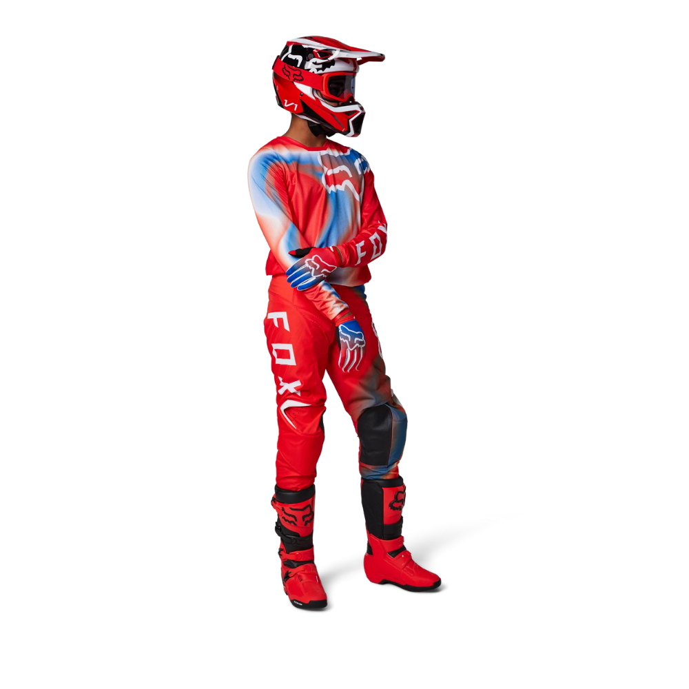 UNIFORME FOX 180 TOXSYK [FLO RED]