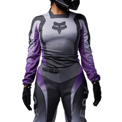 JERSEY FOX 180 LEAN [NEGRO/MORADO] (PARA DAMA)