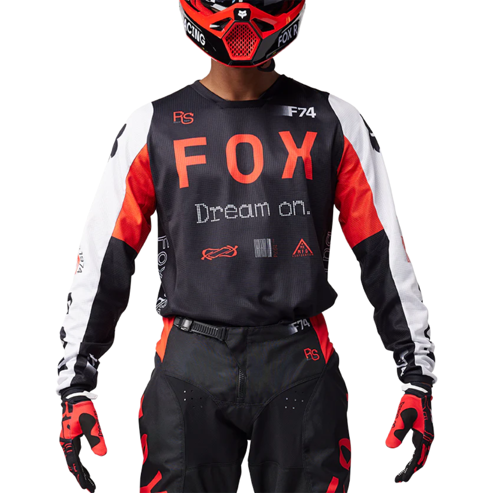 UNIFORME FOX 180 RACE SPEC [ROJO/NEGRO]