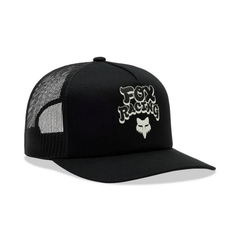 GORRA FOX RACEWEAR MESH TRUCKER [NEGRO]