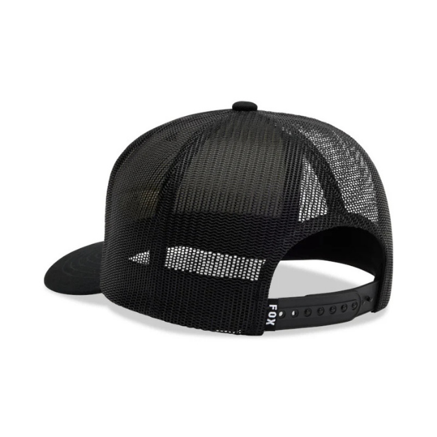 GORRA FOX RACEWEAR MESH TRUCKER [NEGRO]