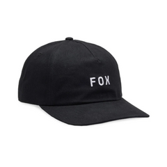 GORRA FOX WORDMARK ADJUSTABLE [NEGRO]