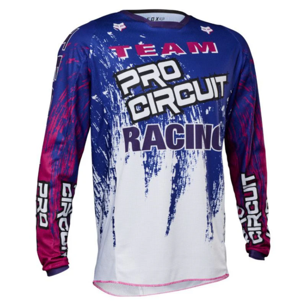 JERSEY FOX 180 PRO CIRCUIT [BLANCO/MORADO]