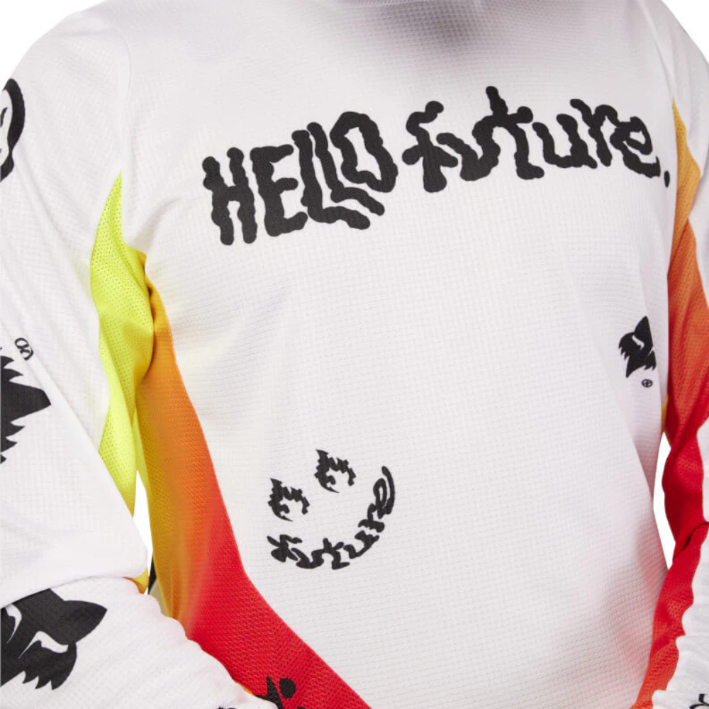 JERSEY FOX 180 HELLO FUTURE [BLANCO]