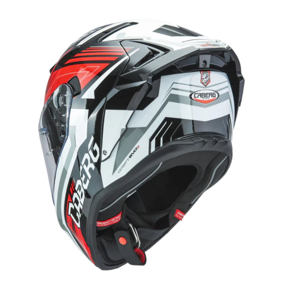 Caberg - Drift Evo II Jarama (NEGRO/ROJO/BLANCO)