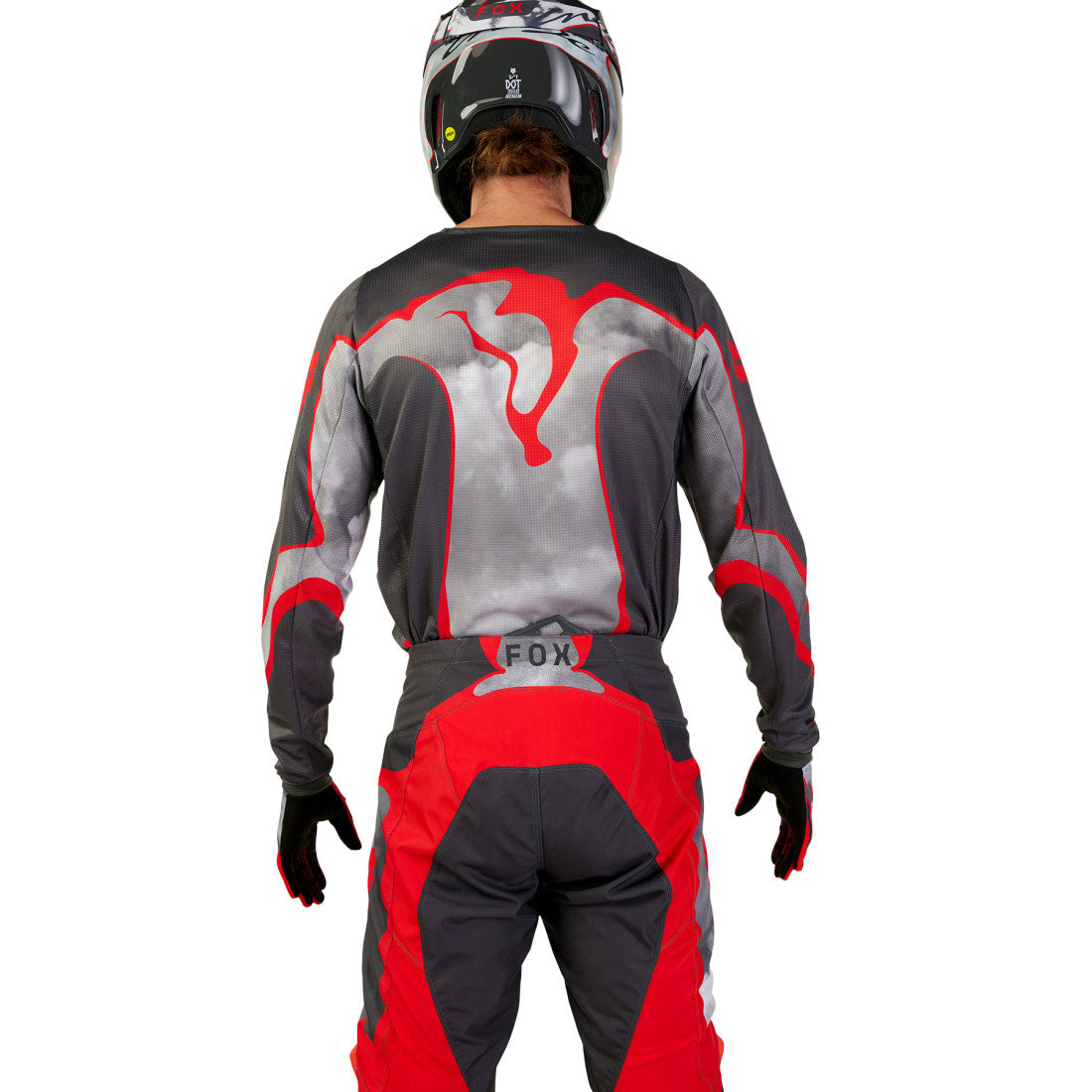 UNIFORME FOX 180 ATLAS [GRY/RD]